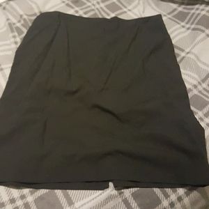 Black pencil skirt